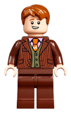 LEGO hp251 George Weasley, Reddish Brown Suit